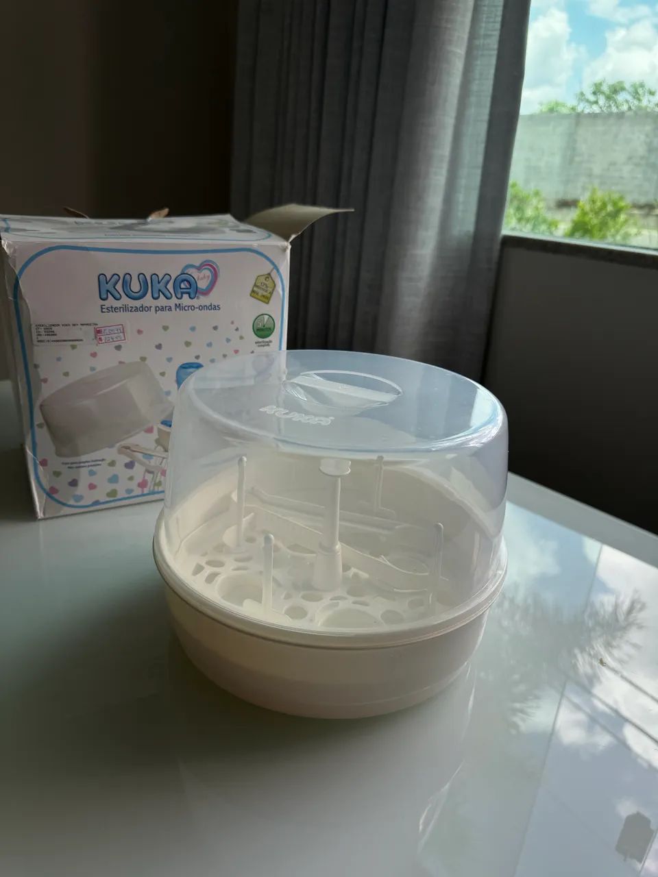 Esterilizador mamadeira para microondas 