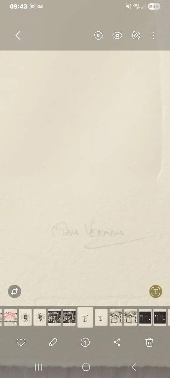  Sem moldura Ana Verana. Original Valores com o vendedor Gravura. Autêntica.   - Foto 3