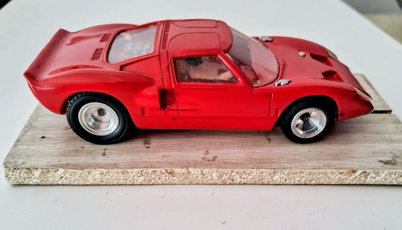 Carro de autorama estrela ford gt 40 década de 60 - Foto 4
