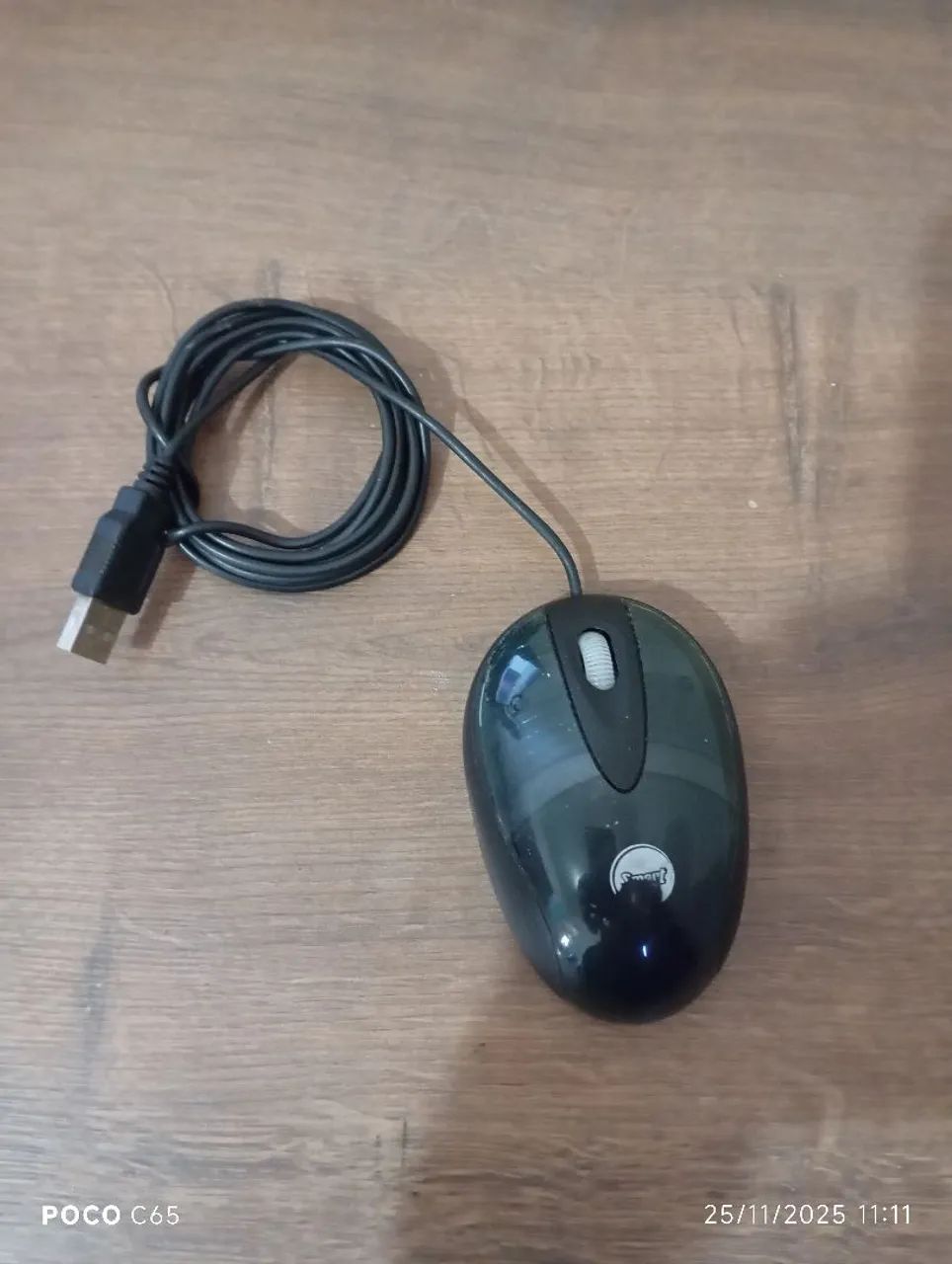 Teclado e mouse USB usado - Foto 3