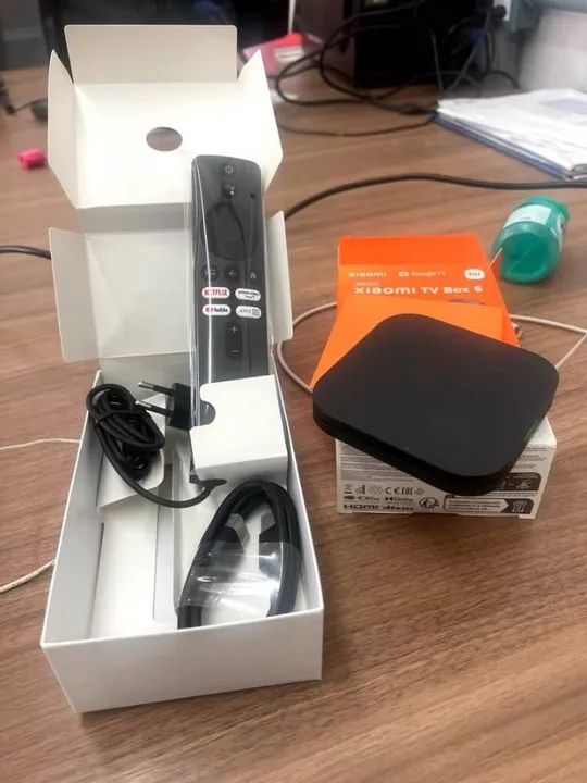 Mi Tv Box S 2ª Gerac?a?o 4k com Google Tv - Foto 2