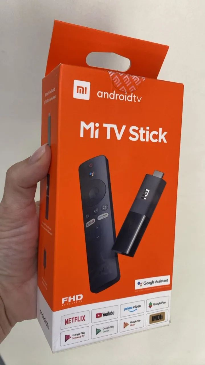 Mi Tv Stick Xiaomi FHD - Com Controle - Full Hd - Loja Coimbra Entregamos