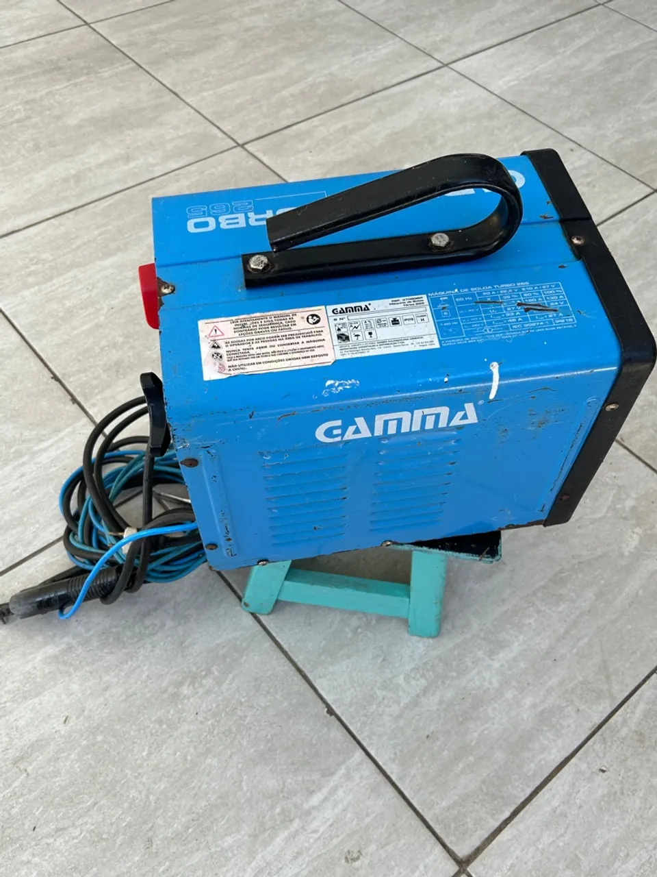 Máquina de Solda Gamma Turbo 265