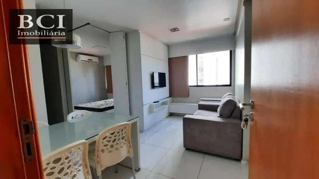 Flat com 1 dormitório para alugar, 30 m² por R$ 2.650,00/mês - Casa Forte - Recife/PE