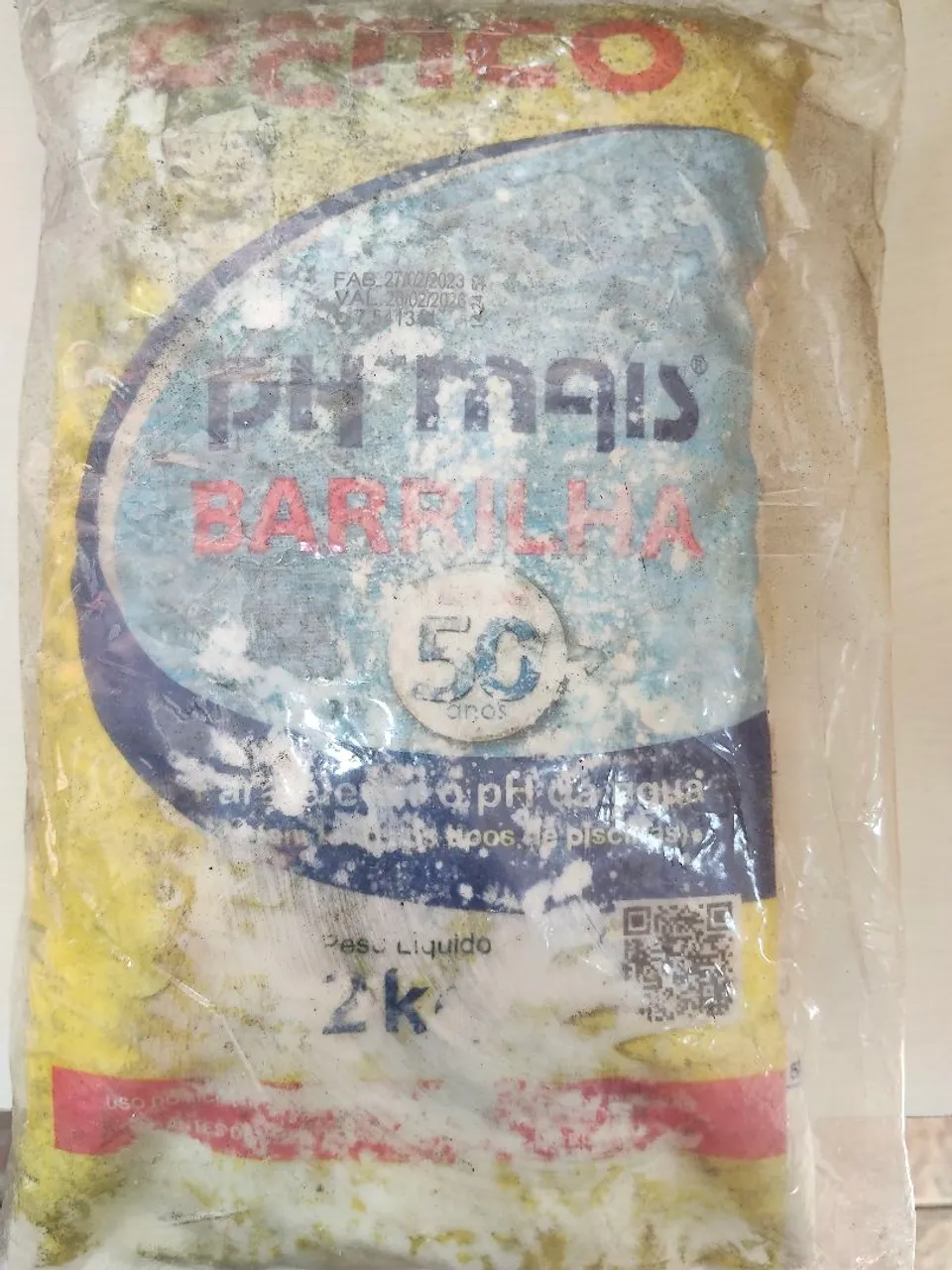 Barrilha pH+ para Piscinas - 2kg