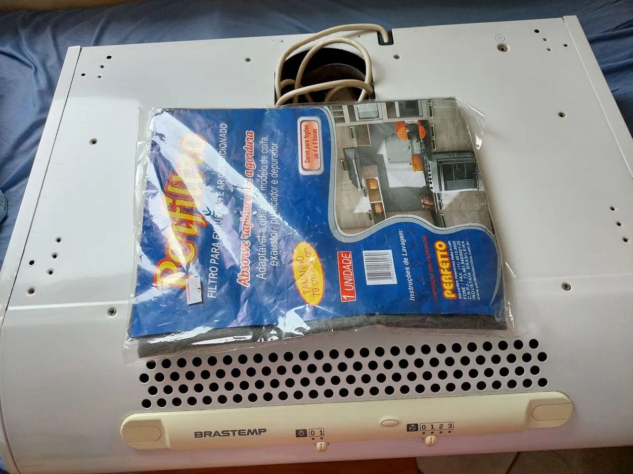 Exaustor Brastemp usado - 3 Velocidades - Foto 3