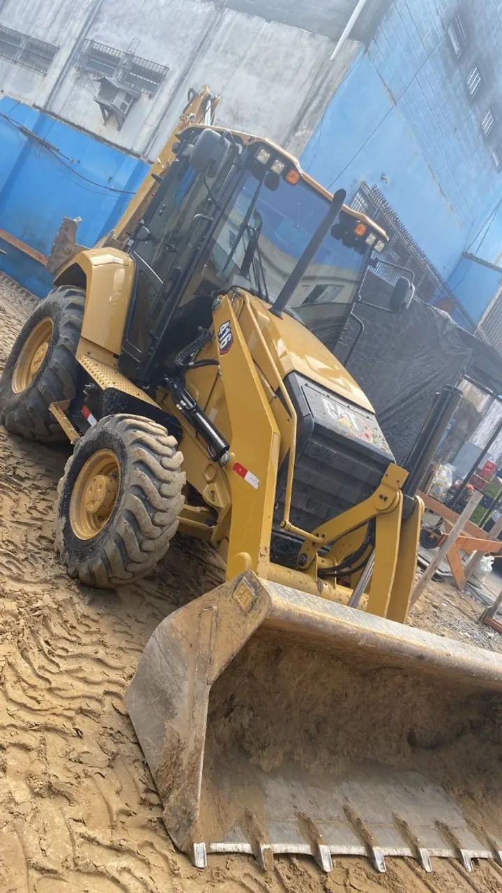 Retroescavadeira Caterpillar 2024 416F2 Nova  - Foto 6