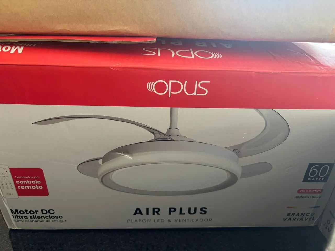 Ventilador de Luxo silencioso NOVO NA CAIXA COM GARANTIA - Foto 2