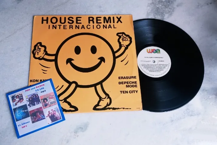 LP Vinil House Remix Internacional / 1989 / Excelente + Brinde
