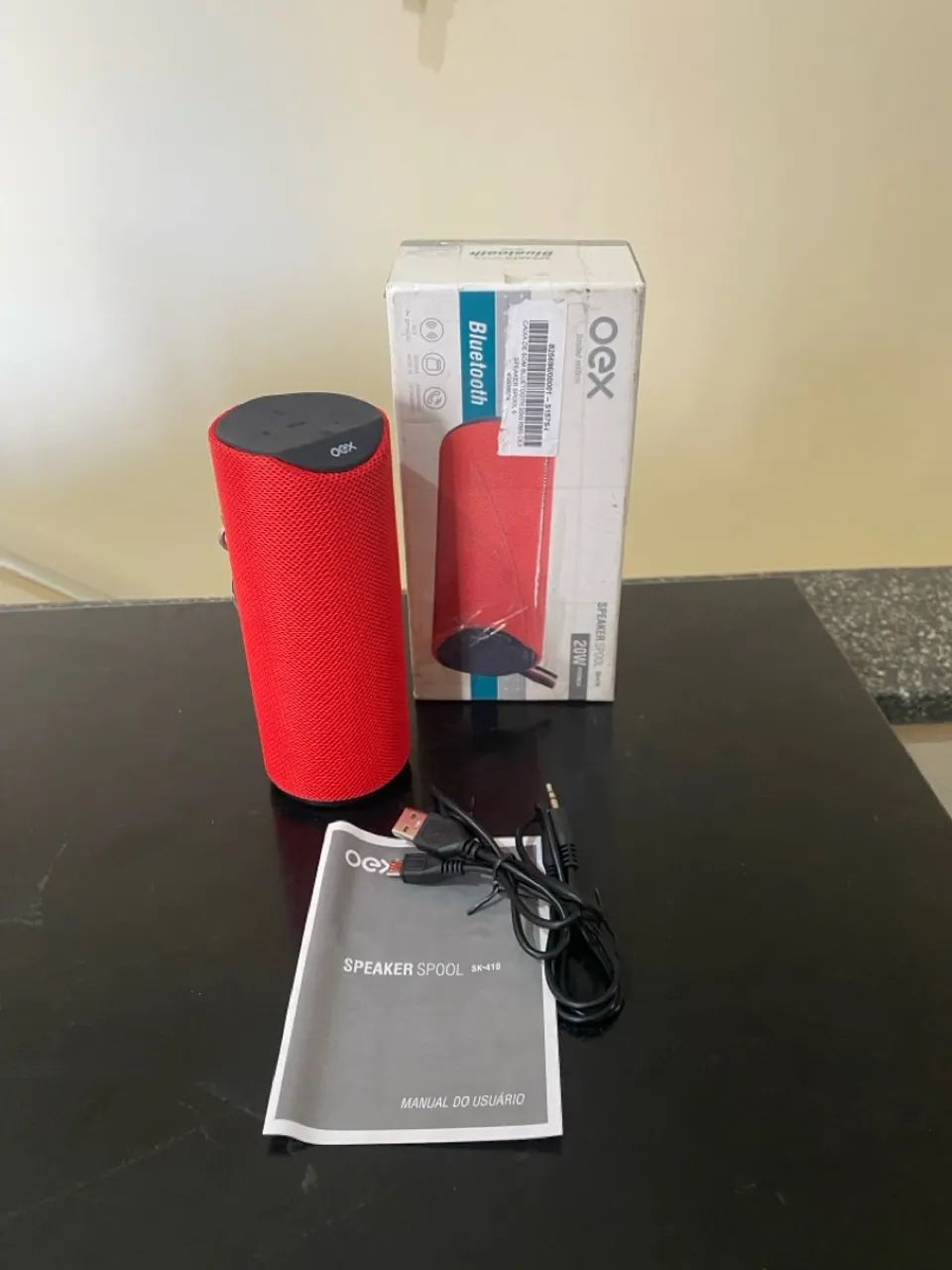 Caixa de Som Bluetooth 20W Oex Speaker Spool - Foto 4