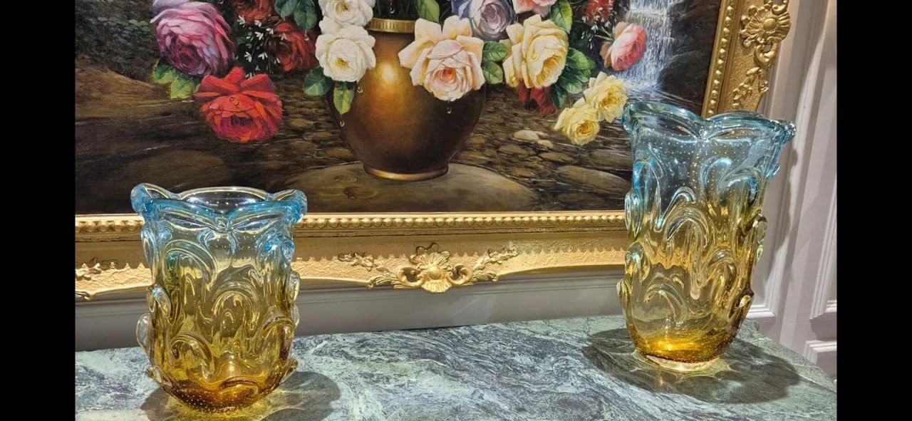 Dois Vasos de Murano