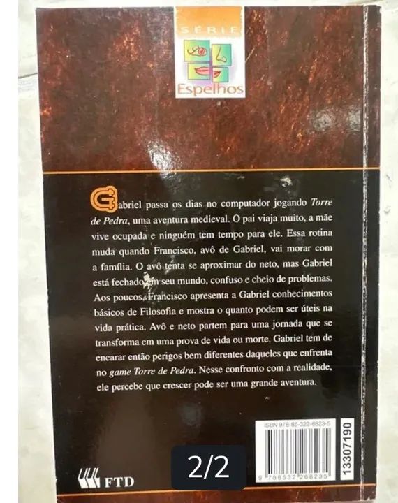 Livro Gabriel e a Torre de Pedra - Max Velati - Foto 2