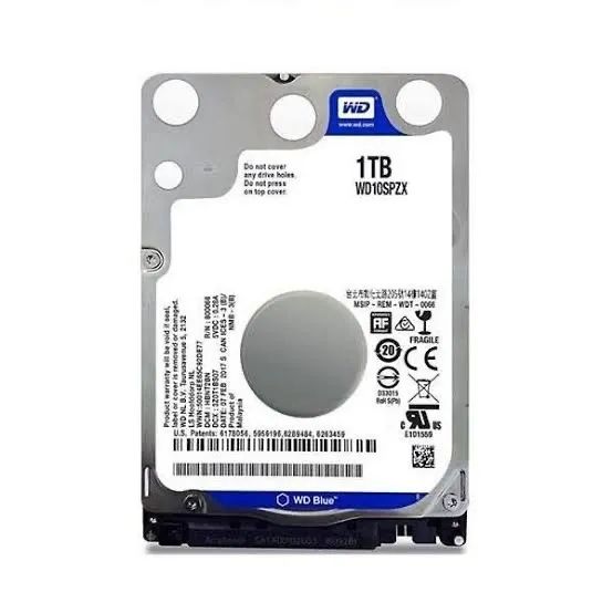 HD 2,5? 1TB SATA - NOTEBOOK - Western Digital - USADO - Saúde 100% com Laudo