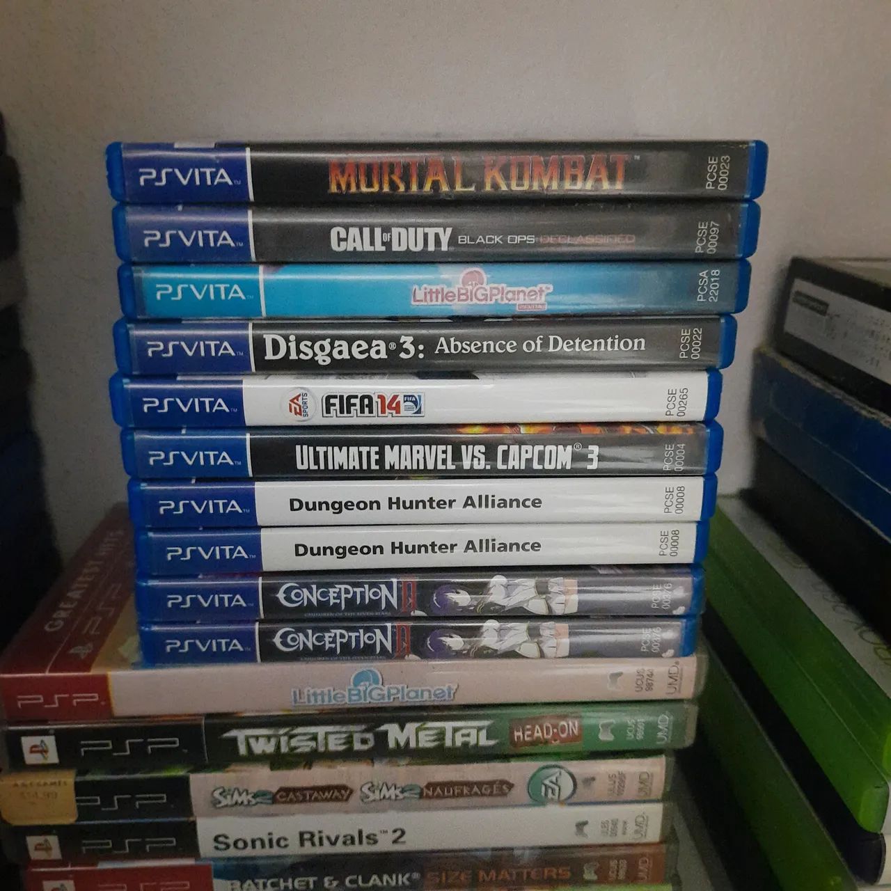 Lote de jogos PS Vita / Playstation vita