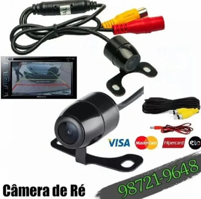 câmera borboleta visão noturna para carro entrega aceitamos pix