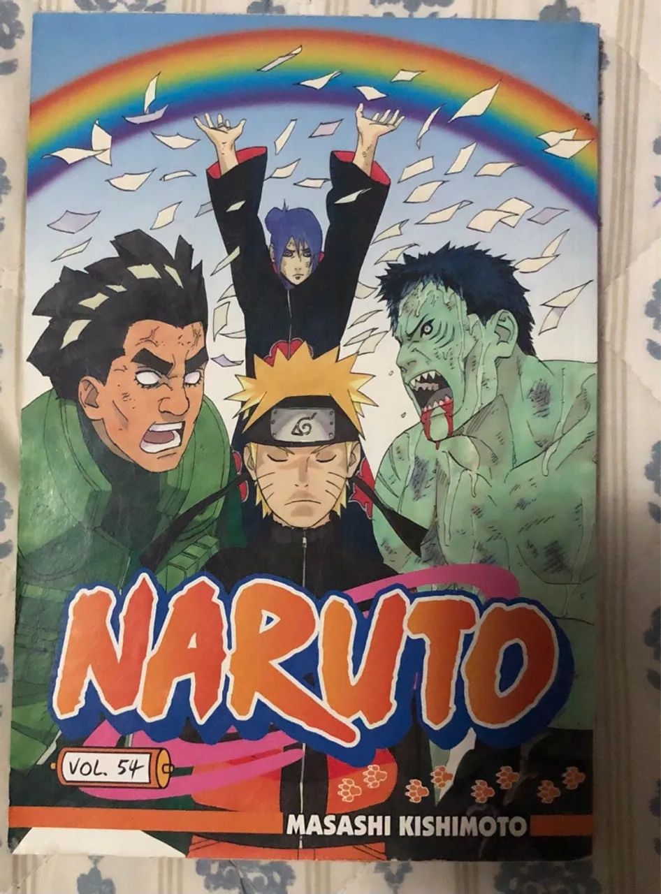 Naruto Mangá Vol. 54 - Masashi Kishimoto - Livros e revistas