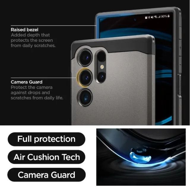 Capa Spingen Tough Armor para Galaxy s24 Ultra - Foto 3