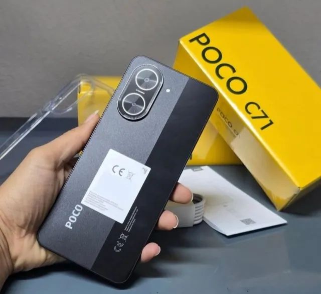 Xiaomi Poco C71 NFC 4G 128Gb 04Gb Ram Novo Lacrado Global Entregamos Garantia 