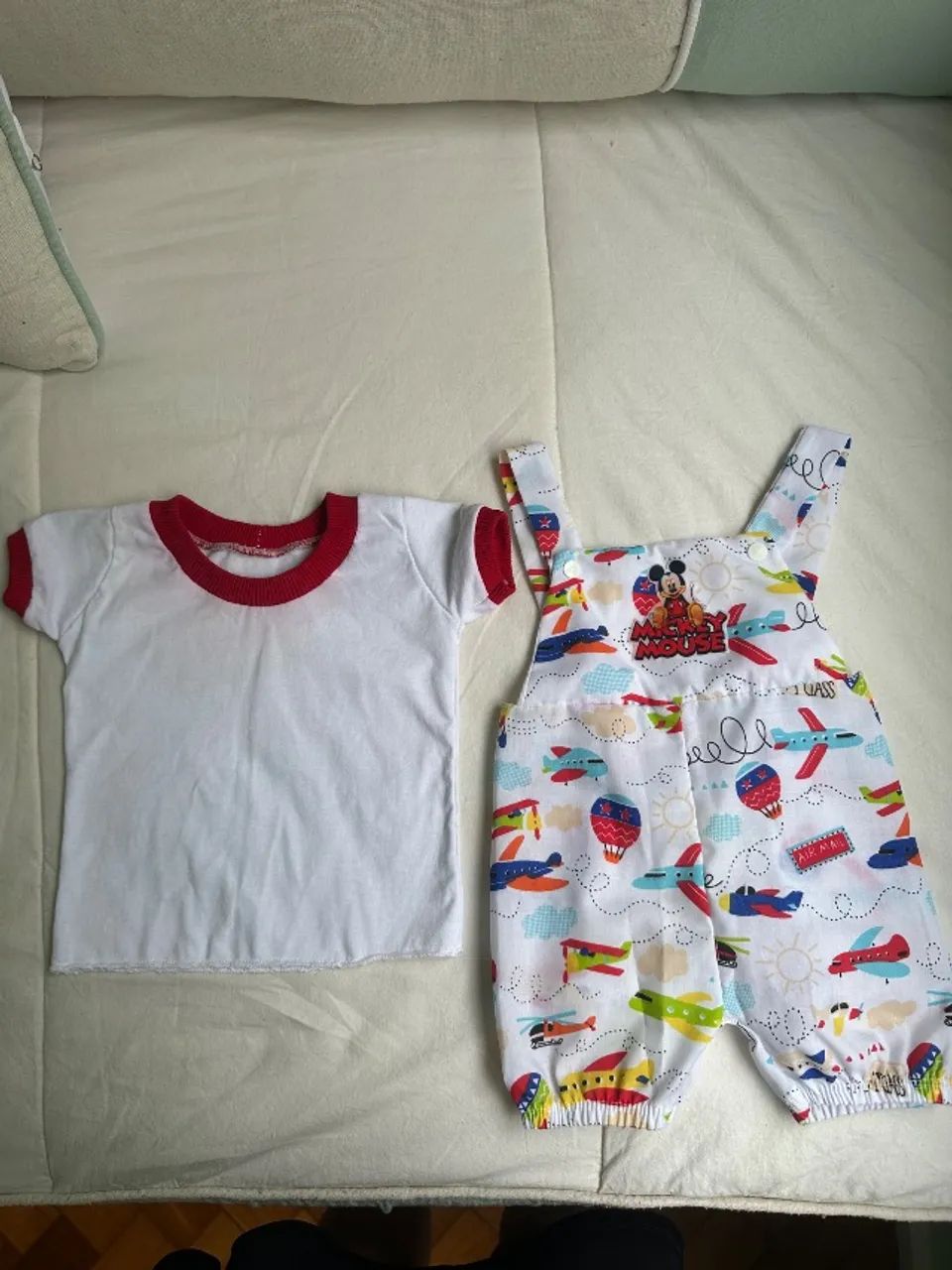 Conjunto Mickey Mouse - Tamanho P 