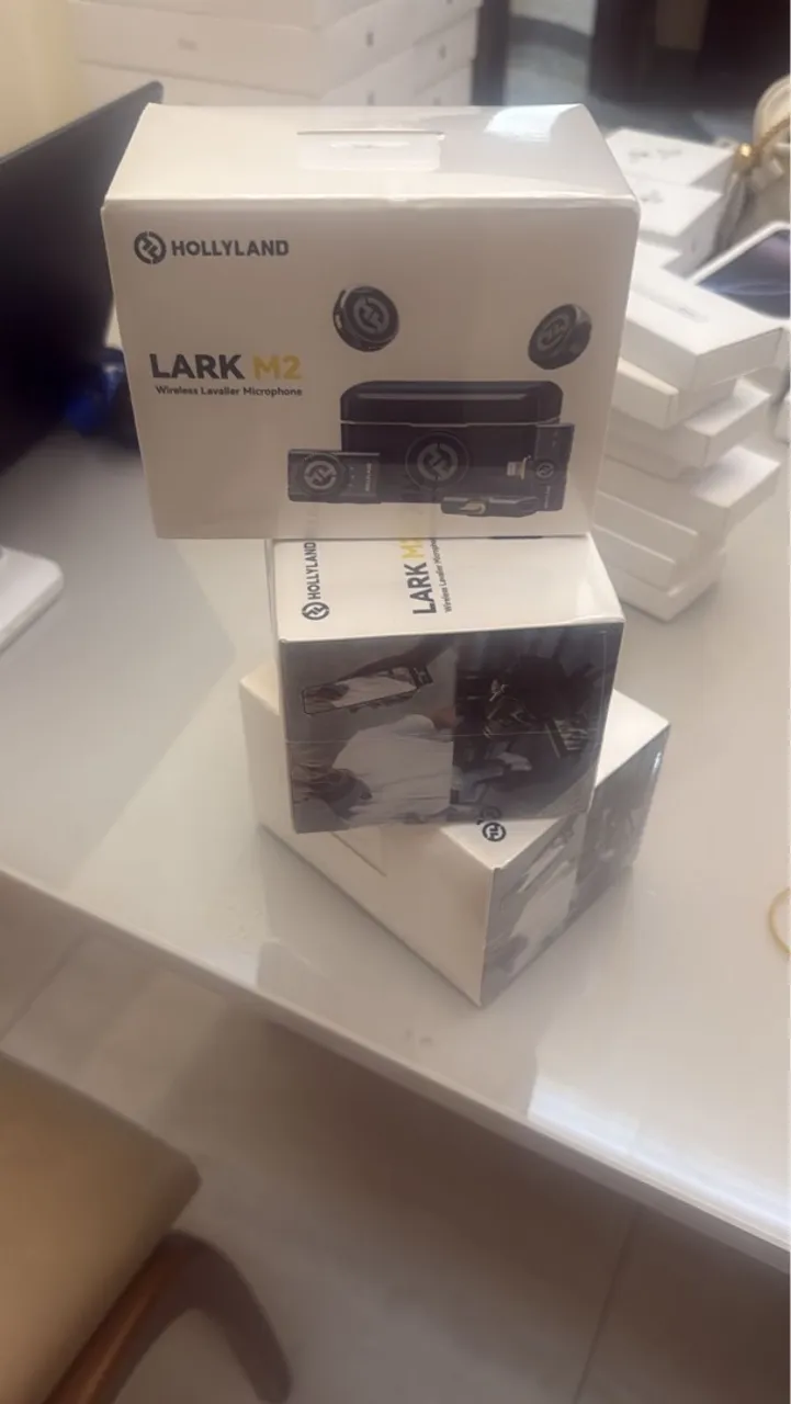 Microfone Hollyland Lark M2 combo novo lacrado