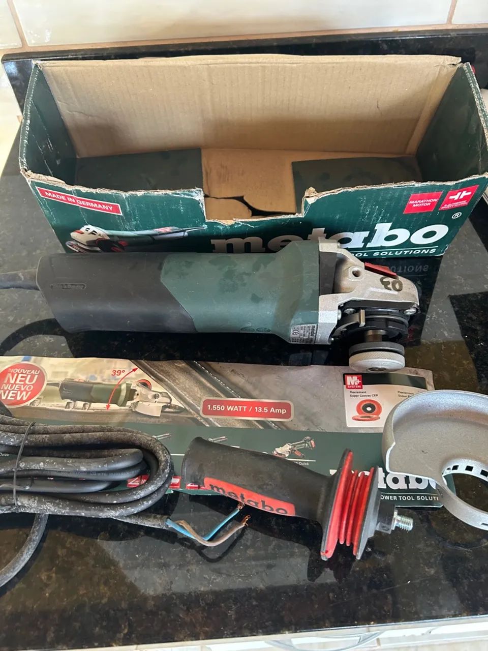 Esmerilhadeira Wev Metabo 5 Polegadas - Foto 2