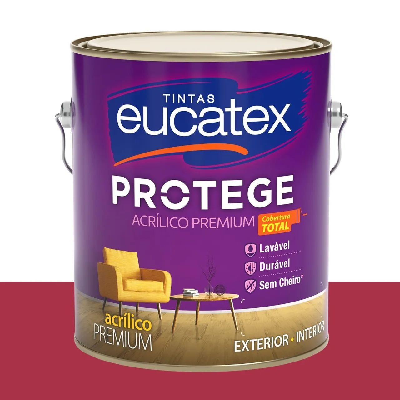 Tinta Acrílica Acetinada Eucatex Magia 3,2 L