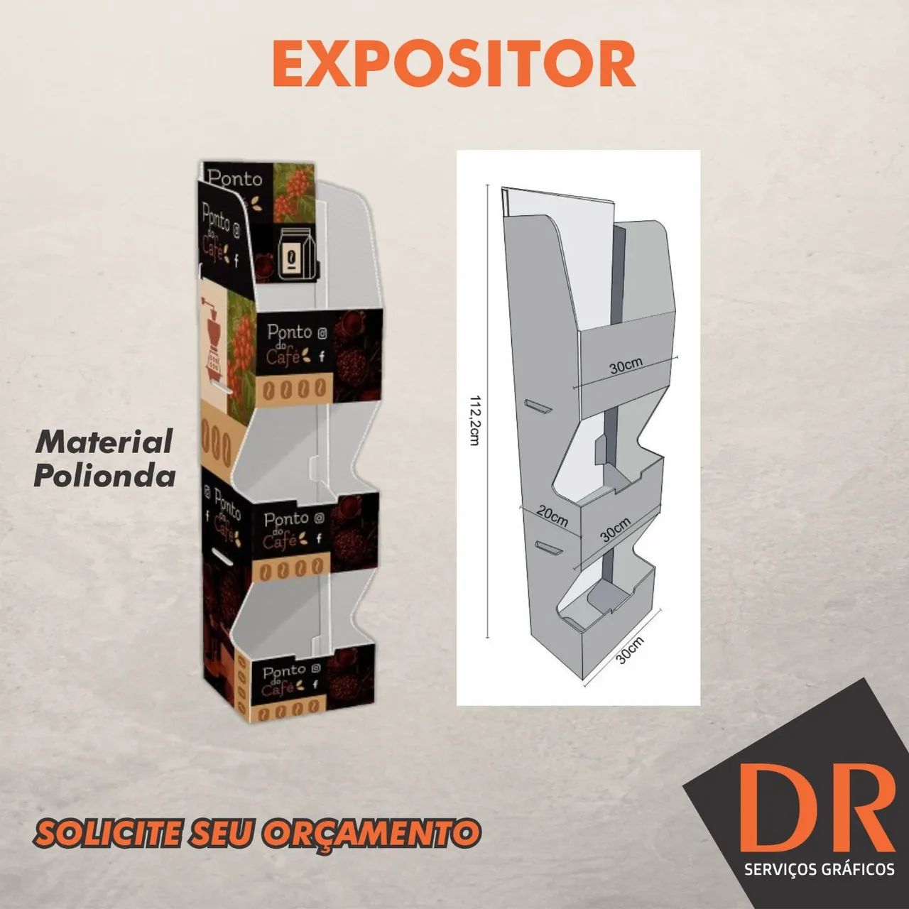 Expositor de venda