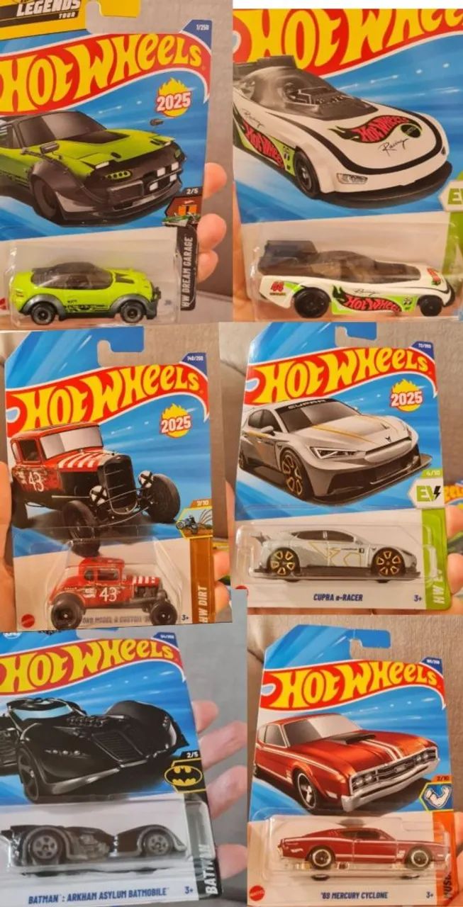 Carro hot wheels varios modelos 35 cada