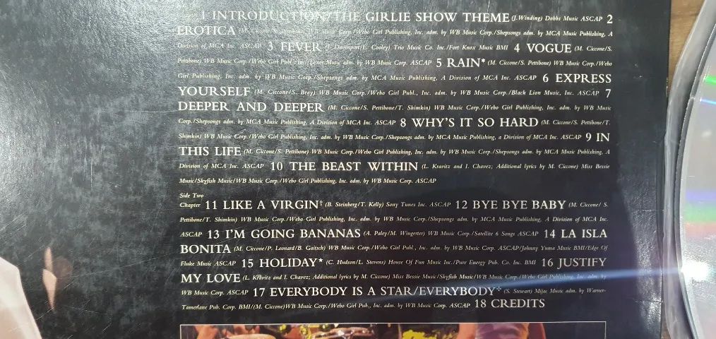 LD Laser Disc - Madonna The Girlie Show - Foto 3