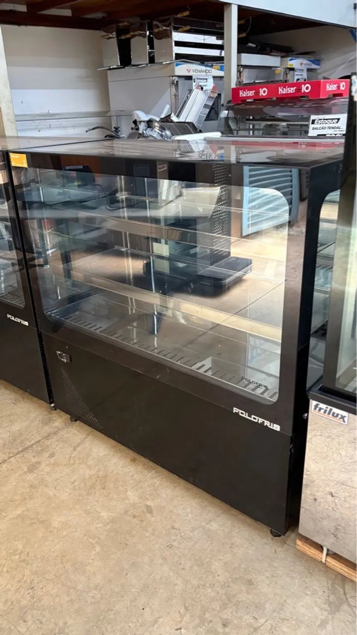 10X Vitrines Refrigeradas Padaria 1 Mês de Uso !!!! - Foto 2