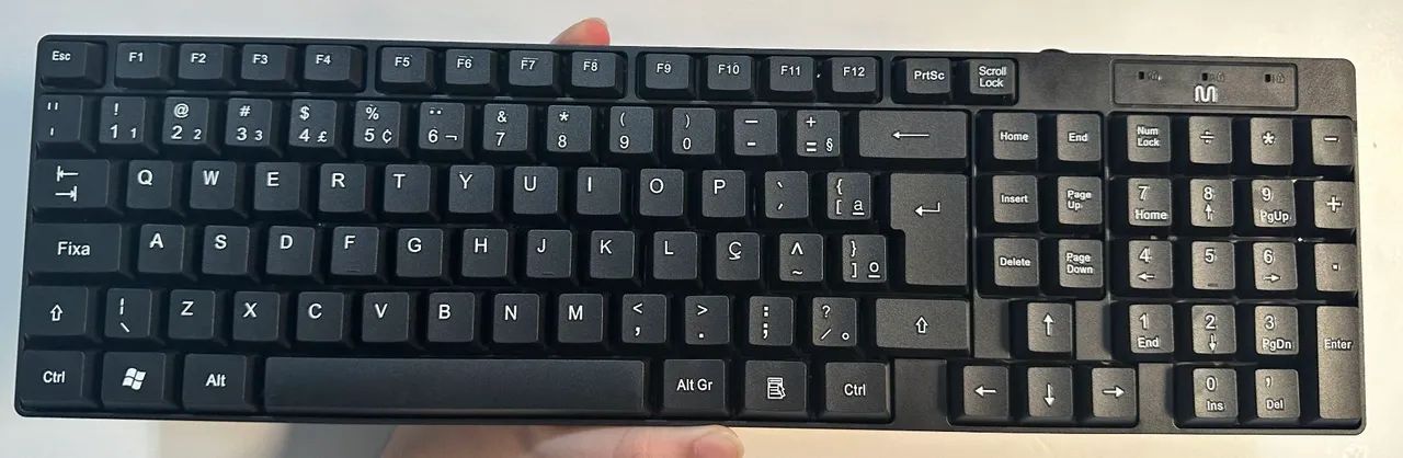 Teclado com Fio Usb - Multilaser 