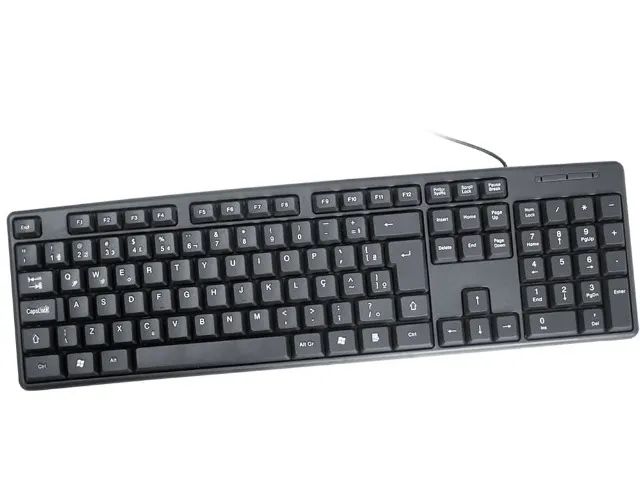 Teclado Kmex Standard Keyboard, USB, ABNT2 - KB-3728 - Foto 2