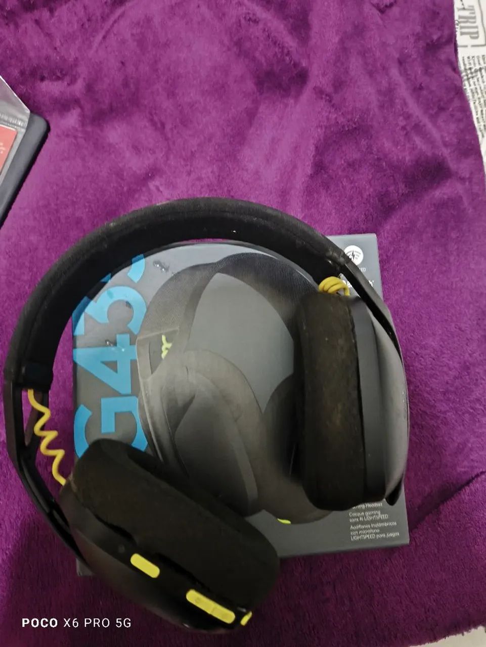 Logitech g435 headset gamer