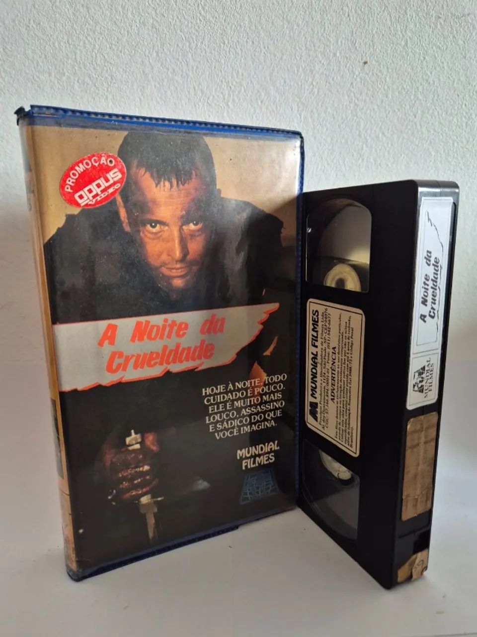 VHS A Noite da Crueldade Legendado Original