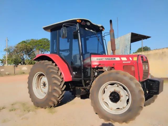 Trator275-2009 tração ZF central Três alavancas Ar Gelando. - Foto 2