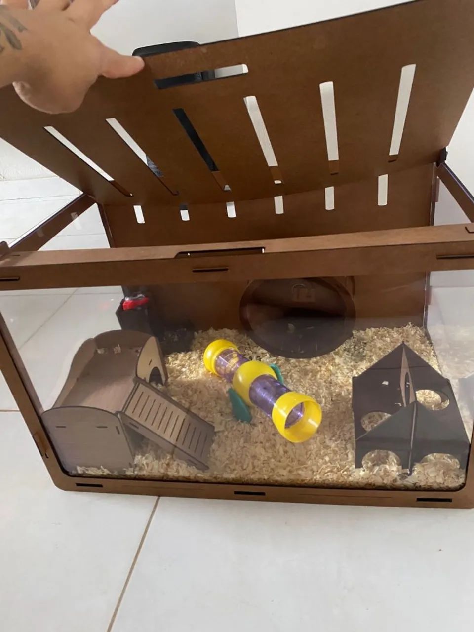 Terrario completo para hamster - Foto 2