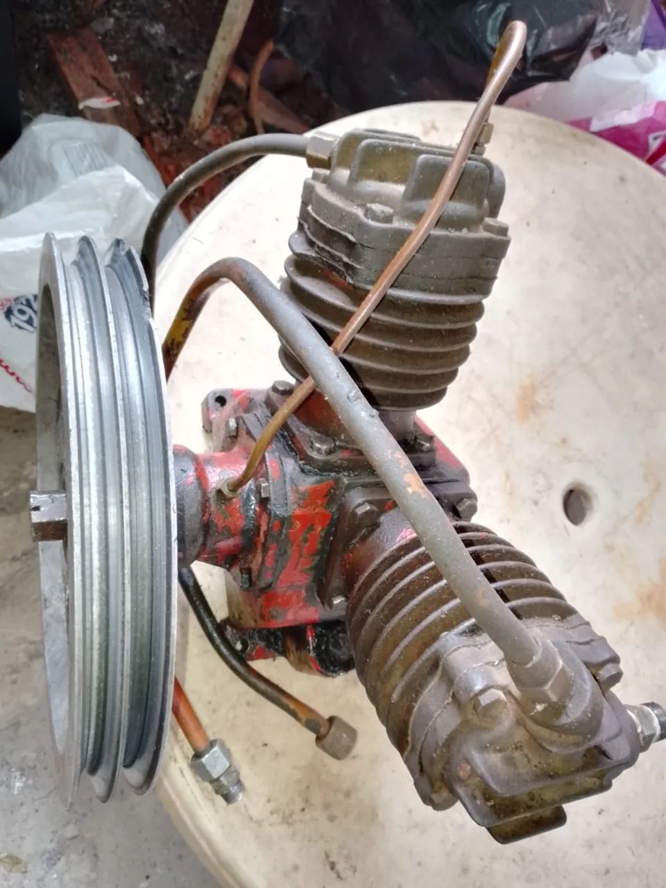 Cabeçote/ compressor a ar 