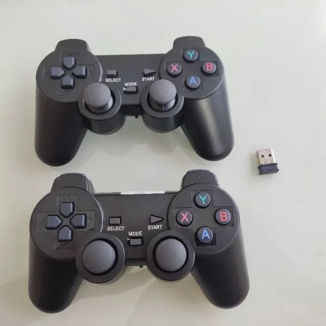 2 Joystick Para Pc Sem Fio com adaptador USB - Foto 3