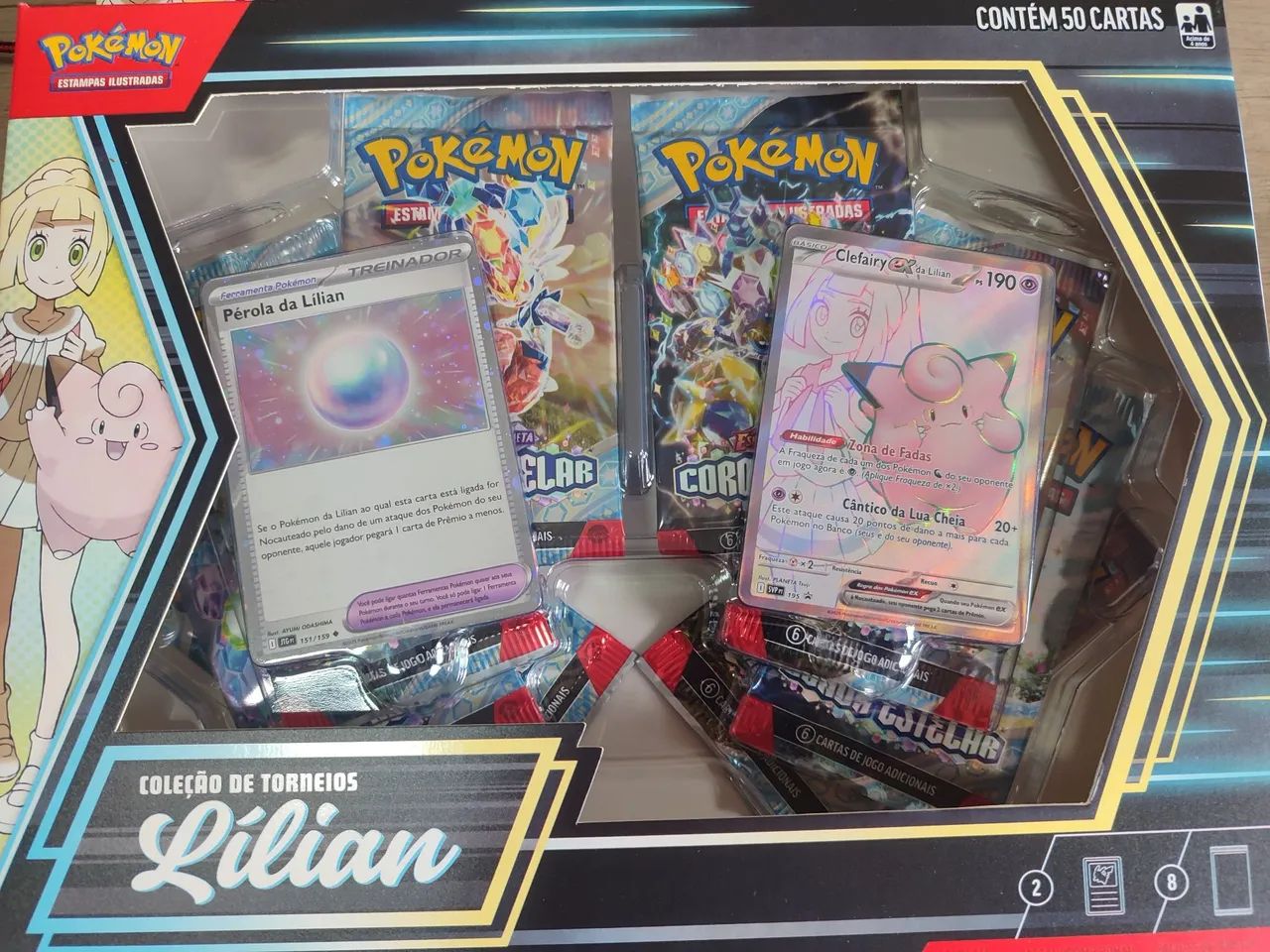 Box Pokémon TCG Clefairy EX da Lilian - Foto 2