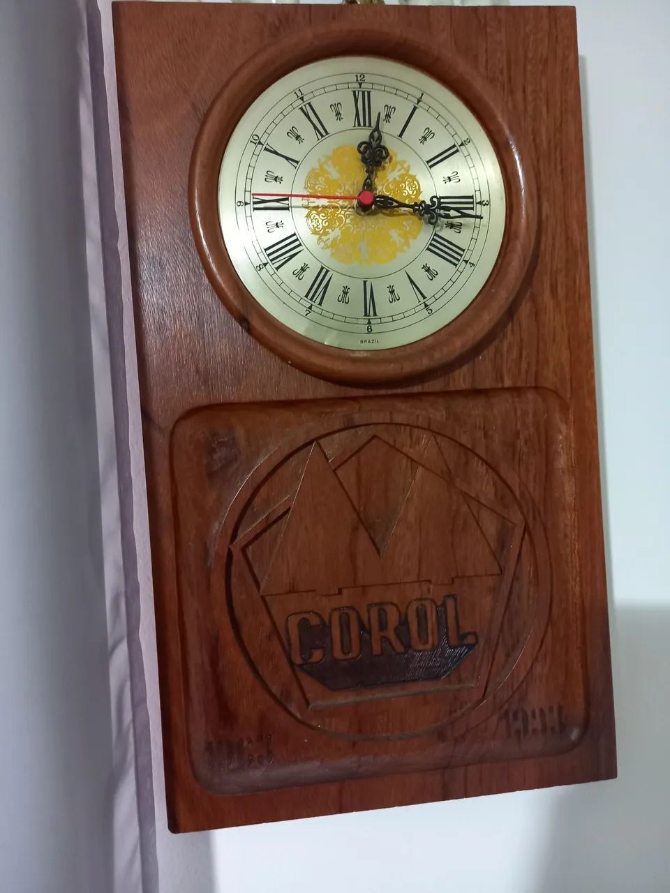 Relógio de Parede Corol Vintage