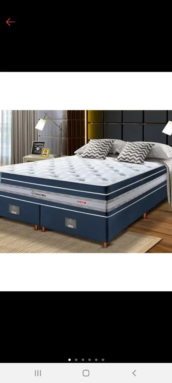 Cama de casal pop simples R$ 287,00 cama casal pop luxo R$ 380,00 fotos ilustrativas