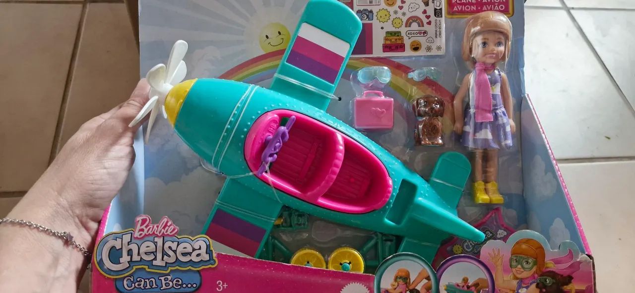 Barbie Chelsea - Avião novo - Foto 2