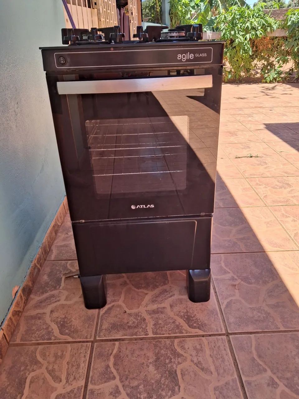 Vendo fogão Atlas Agile Glass - Foto 3