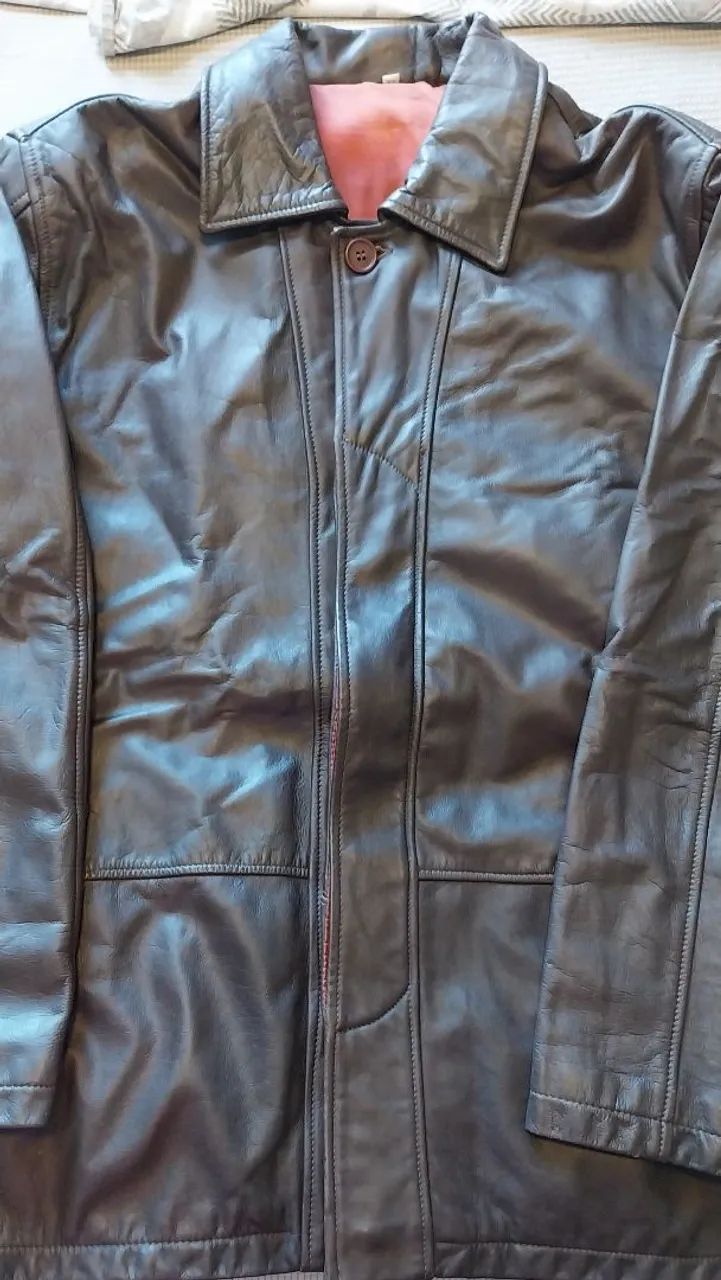 Jaqueta de Couro Masculino