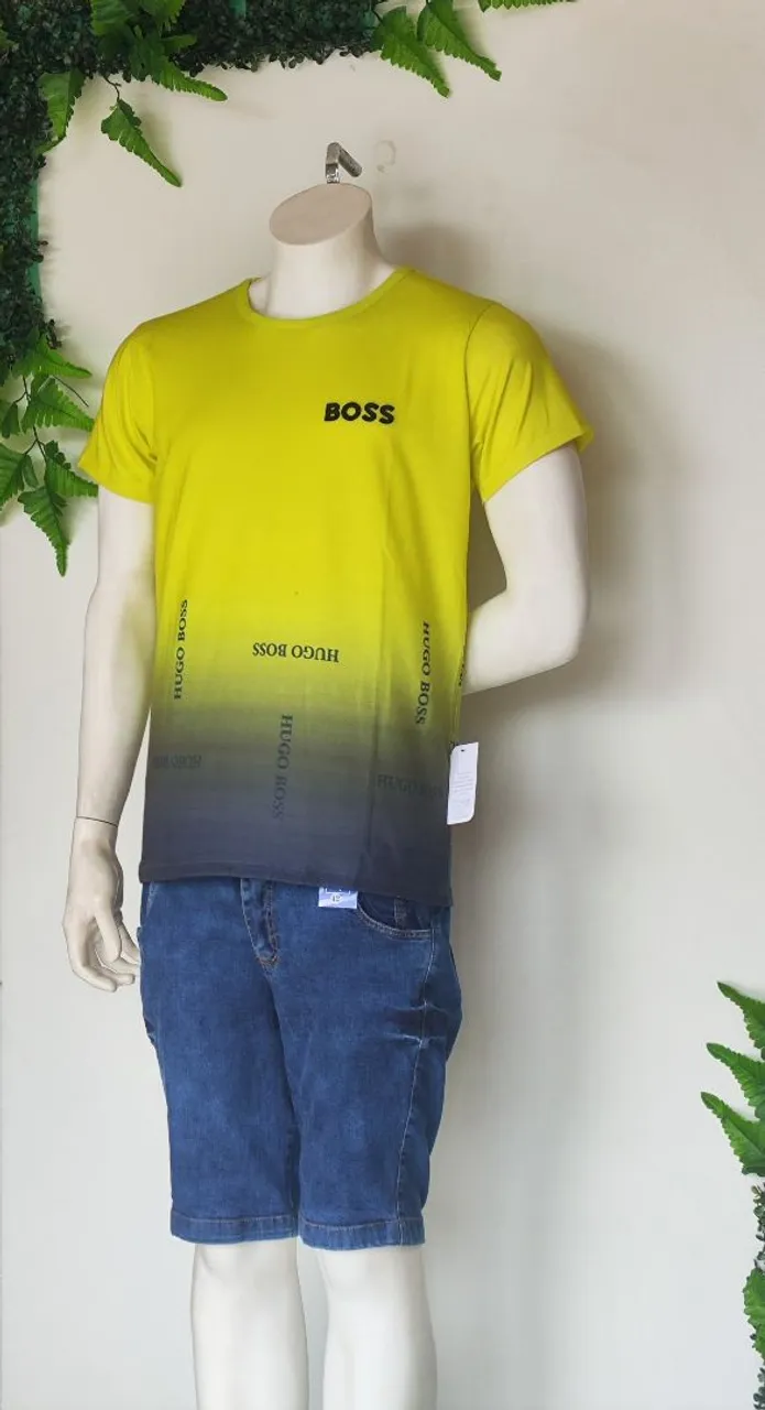 Camiseta Boss, Lacoste e Bad Boy