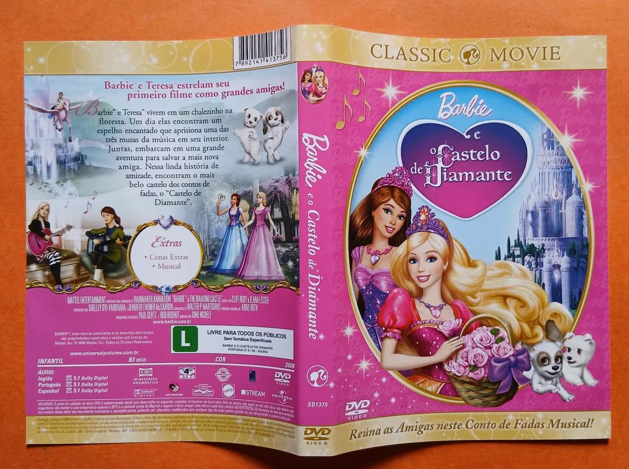 Dvd Barbie - Castelo de Diamante - Foto 3