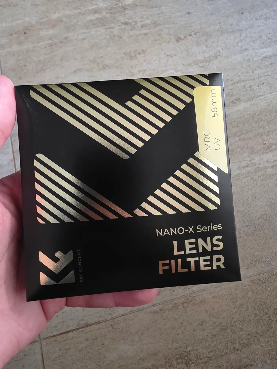 Filtro de Lente K&F Concept NANO-X Series 58mm