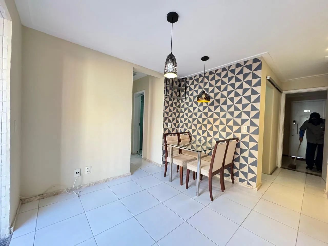 Apartamento Calhau Grand Park Pássaros semi mobiliado projetados 7° andar - Foto 11