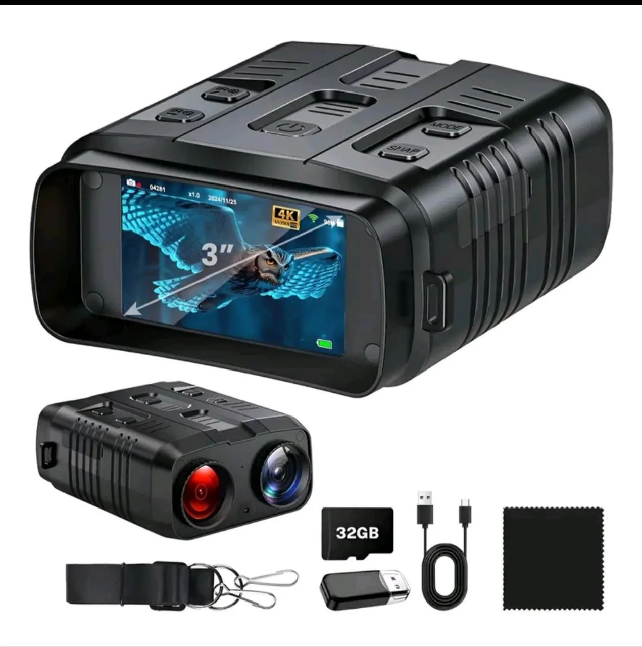 Monoculo  Visão Noturna Infravermelho 500m