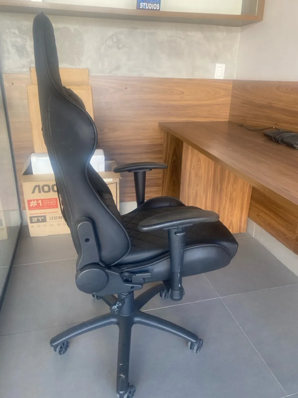 Cadeira Gamer Preto - Thunderx3 Original tun